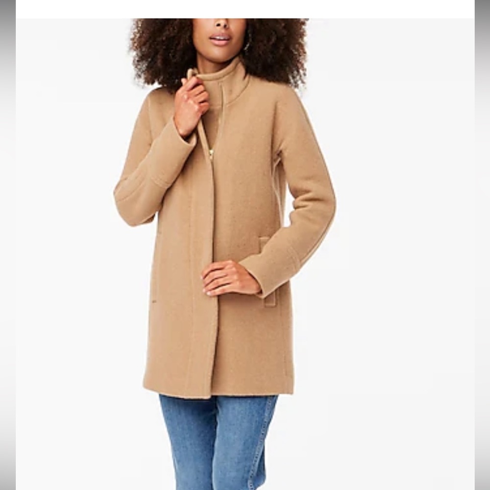 Practically new Jcrew beige coat